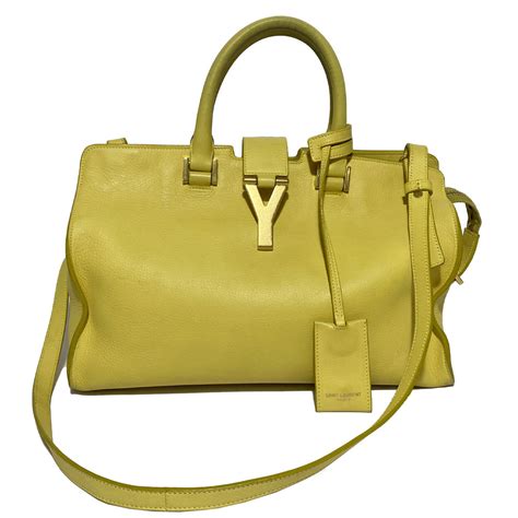 borsa ysl vintage verde cuoio|Borse Saint Laurent Vintage .